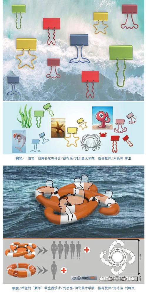 大中学生第九届海洋文化创意设计大赛产品设计获奖作品及竞赛组织综述